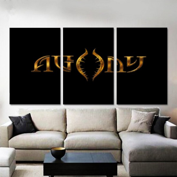agony video game logo 0e 
