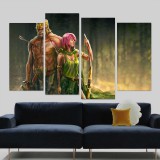 clash-of-clans-artwork-archer-and-barbarian-ih