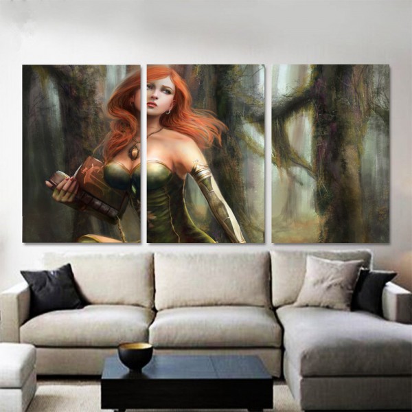 fantasy red head girl with book sq 