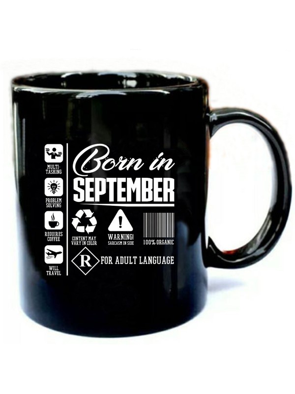 Born In September Content T Shirt