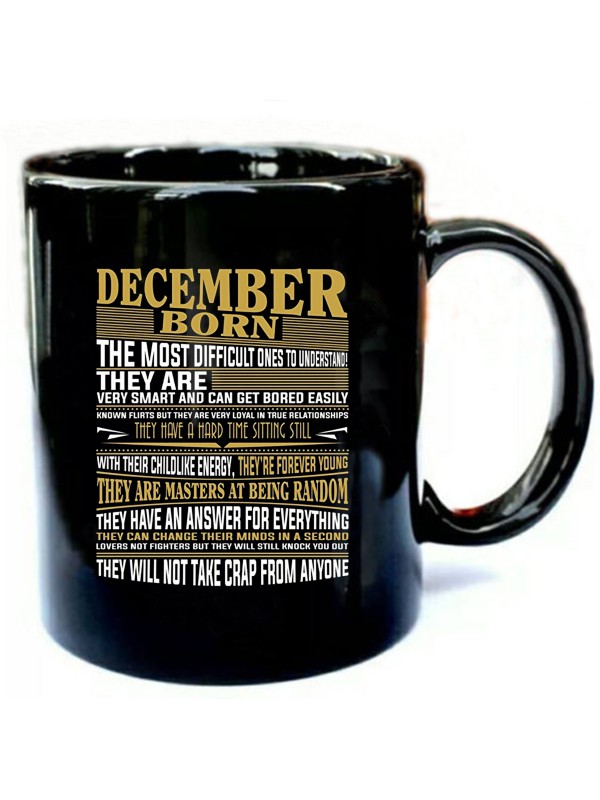 Born in December Facts Shirts
