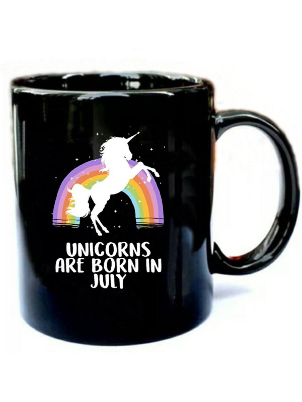 Cute Unicorns are Born in July T Shirt