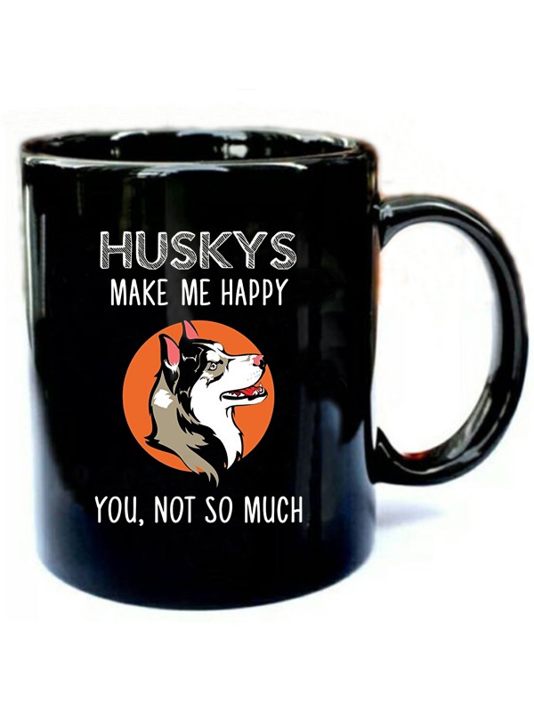 Husky Make Me Happy Shirt