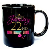 January-22nd-Birthday-Girl-Women-Party-Shirt