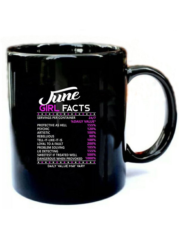 June Girl Facts T shirt