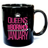 Queens-Are-Born-In-January-Hot-T-Shirt