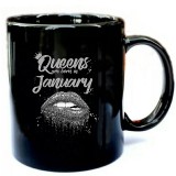 Queens-Are-Born-In-January-Tee