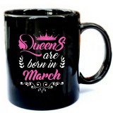 Queens-Are-Born-In-March-T-Shirt