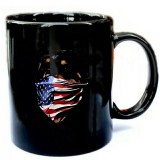 Rottweiler-Dog-w-Patriotic-America-Bandana-Flag