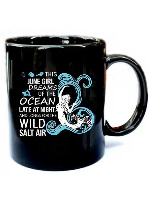 This June Girl Dreams Of The Ocean