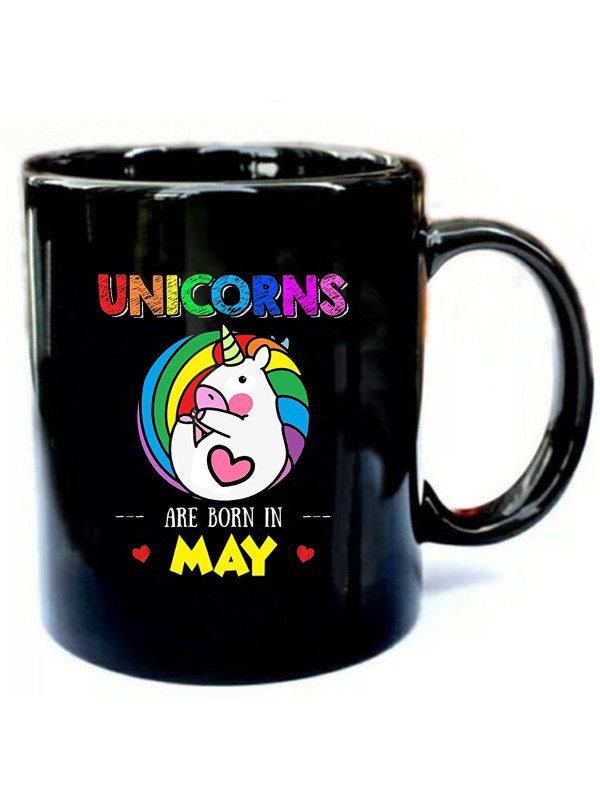 Unicorns Are Born In May T Shirt