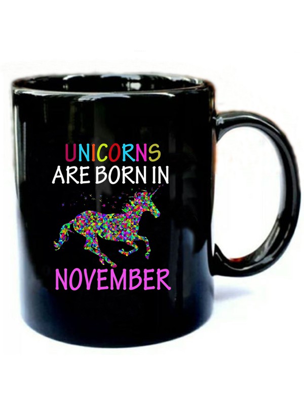 Unicorns Are Born In November Tee