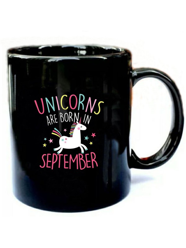 Unicorns Are Born In September Tee
