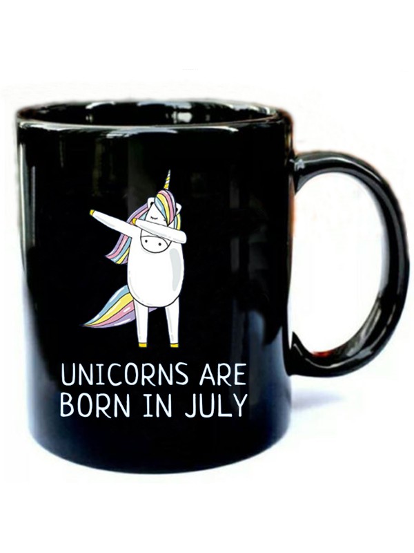 Unicorns are Born in July Cute T Shirt