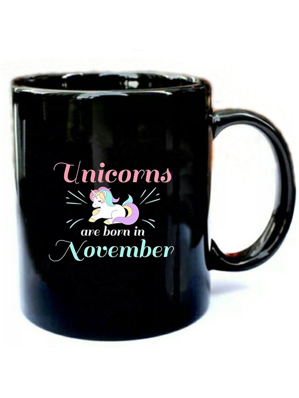 Unicorns are Born in November T Shirt