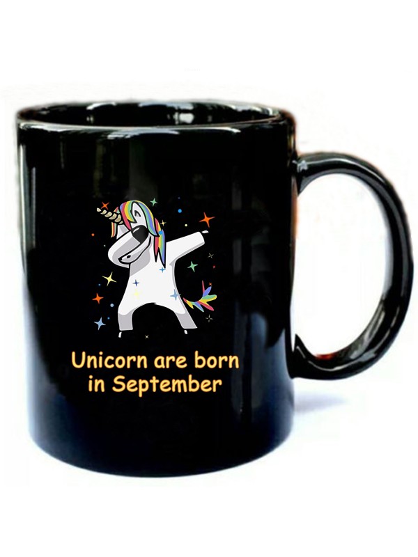 Unicorns are born in September Dab T Shirt