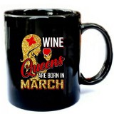 Wine-Queen-are-born-in-March-Shirt