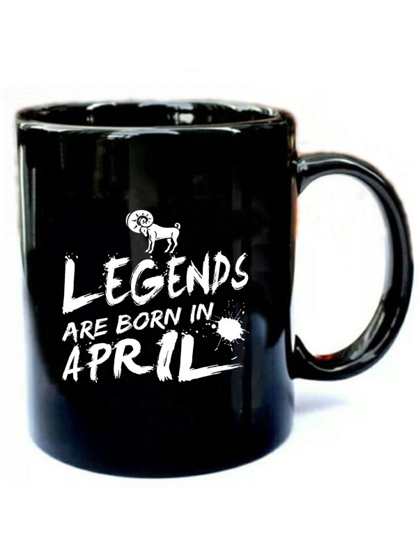 Zodiac Aries Shirt Legends are born in April