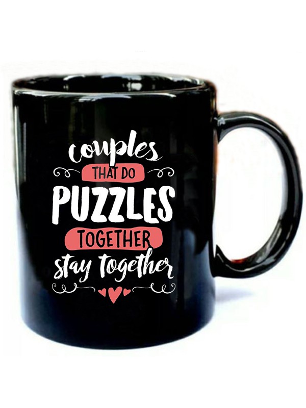 Couples Puzzles T Shirt Stay Together