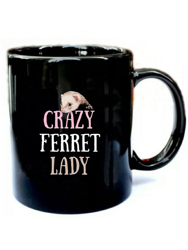 Crazy Ferret Lady Tee